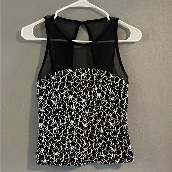 Maeve Black and White Floral Camisole - Picture 1 of 6